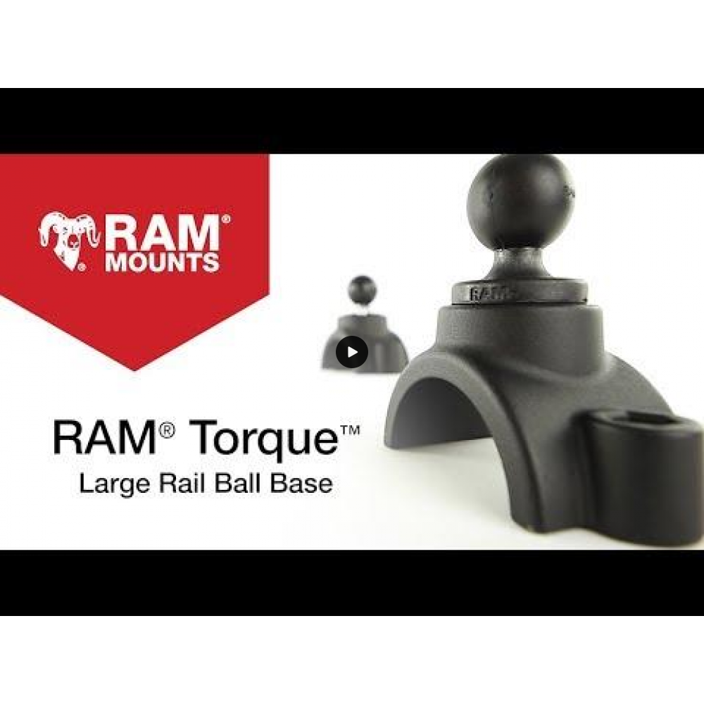 RAM Action Camera / GoPro Mount with Torque Base (Large Bars) and Short Arm