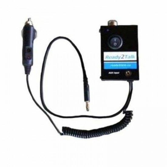 Ready2Talk Plug-in Public Address / PA System for Minibus -  wired Microphone