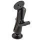 RAM Suction Cup Base - Dual Cup with Arm and Round Bases (C Series 1.5")