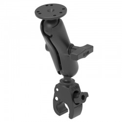 RAM Tough-Claw Adjustable Mount - Small - C Series - with Round Plate