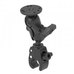 RAM Tough-Claw Adjustable Mount - Small - C Series - Short Arm and Round Plate