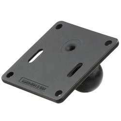 RAM Square VESA Base Plate with Swivel Arm and Tough-Claw