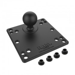 RAM Square VESA Base Plate  - with Base Plate and 2 C Series Arms