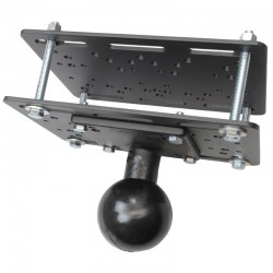 RAM Forklift Overhead Guard Plate with Ball - E Series