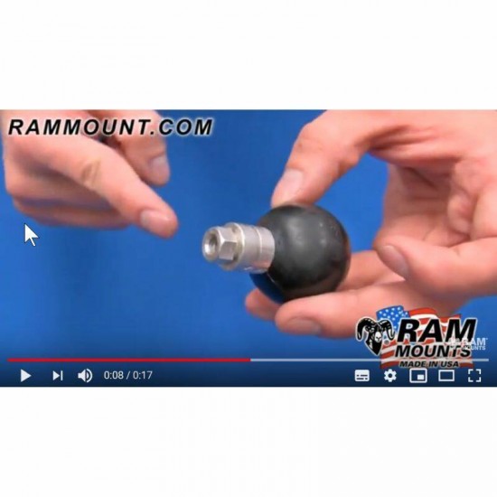 RAM Ball - C Series 1.5" - with female camera thread - hex hole