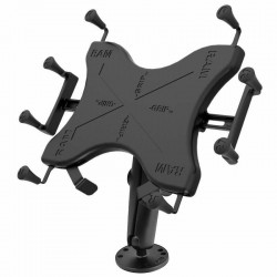 RAM X-Grip Universal Cradle for 10" Tablets with Flat Surface Mount + Long Arm