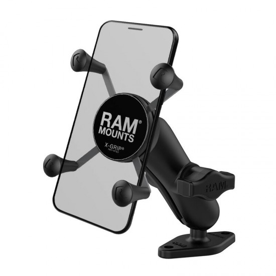 RAM X-Grip Universal Smartphone Cradle - Diamond base and Medium arm
