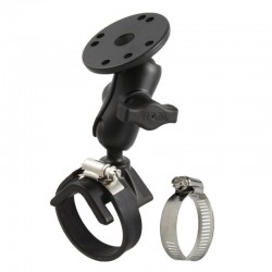 RAM Strap / Roll Bar V-Shaped base with Short Arm and Round Base - B Series