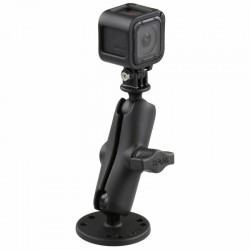 RAM Action Camera / GoPro Mount with Drill Down Base and Medium Arm