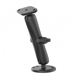 RAM Double Ball Mount with Round & Diamond Bases - B Series - Long Arm