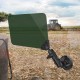 RAM Sun Visor with 1" Ball and Suction Cup Mount:  Dark Green 50% Tint