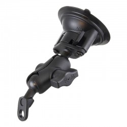 RAM Suction Cup Base - with 9mm Hole Base - Short Arm