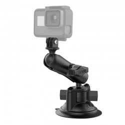 RAM Action Camera / GoPro Mount with Suction Cup Base - Medium Arm