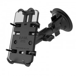 RAM Quick-Grip Universal SmartPhone Cradle - with Suction Cup Base - Composite