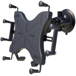 RAM X-Grip Universal Cradle for 12" Tablets with Suction Cup Mount