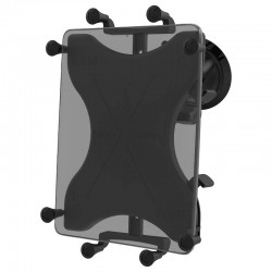 RAM X-Grip Universal Cradle for 10" Tablets with Suction Cup Base
