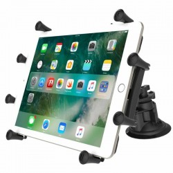 RAM X-Grip Universal Cradle for 10" Tablets - Double Suction Cup - short