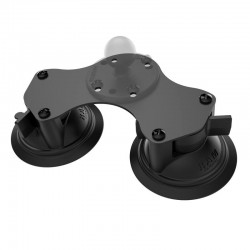 RAM Suction Cup Base - Dual Cup - with AMPS hole pattern