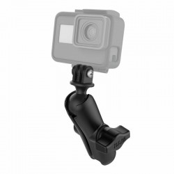 RAM Action Camera / GoPro Mount with Medium Double Socket Arm