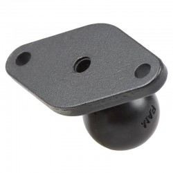 RAM Suction Cup Base - with Diamond Base and Short Arm - Twist-Lock - B Series