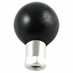 RAM Ball - B Series 1" - with female M6 x 1 thread - Stainless Steel