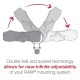 RAM Motorcycle Mirror Post 1" Ball Base - M10 X 1.5 Pitch Male Thread