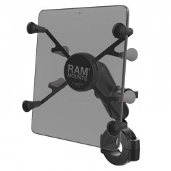 RAM X-Grip Universal Cradle for 7"- 8" Tablets with Torque Base (Large Bars)