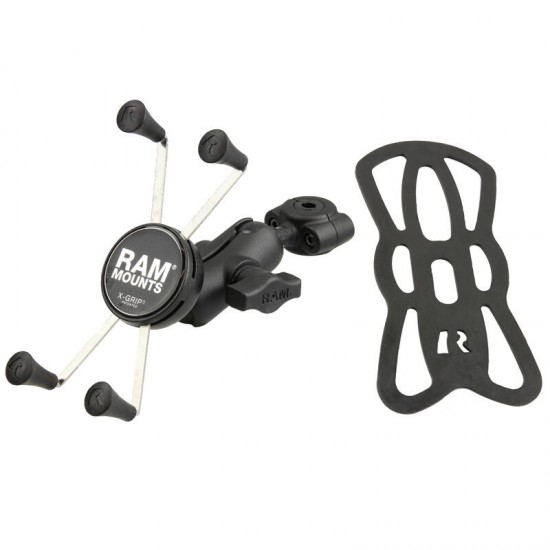RAM X-Grip Universal Phablet Cradle with Torque Base (Mini Bars) Short Arm