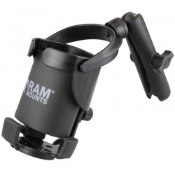 RAM Drink Holder - Self Levelling XL size with 1" Ball with Long Arm