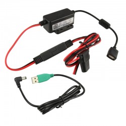RAM GDS Modular Hardwire Charger with 90-Degree DC Cable