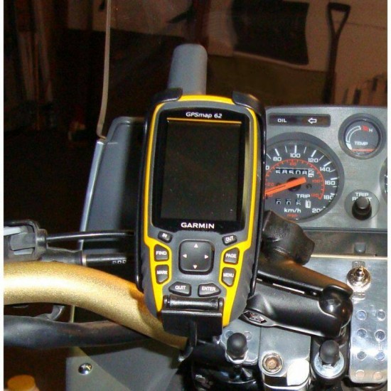 RAM Garmin Cradle - Astro 320, GPSMAP 62 / 64 with EZ-ON/OFF Bicycle Mount