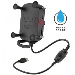 RAM X-Grip "Tough-Charge"  Universal Waterproof Charging Cradle - 15W