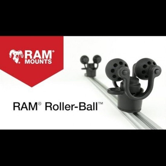 RAM Marine Roller-Ball Paddle & Accessory Holder