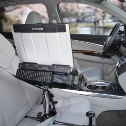RAM Tough-Tray Universal Laptop Holder with Seat-Mate Vehicle Base
