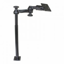RAM Tele-Pole with 12” & 18” Poles, Swing Arms and 75x75mm VESA Mount