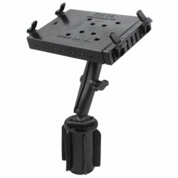 RAM Tough-Tray II Universal Laptop Holder with Cup Holder base - RAM-A-CAN