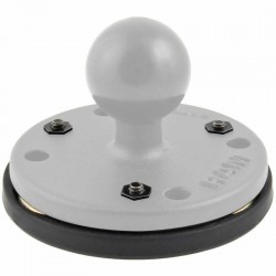 RAM Round Base (63mm diameter) - B Series (1") Ball - Magnetic