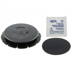 RAM Adhesive Plate for Suction Cups - "Black Rose"