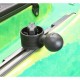 RAM Marine Kayak side-track mounting system with 1.5" ball