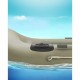 RAM Marine Inflatable Boat Base Plate - "Bond-A-Base"