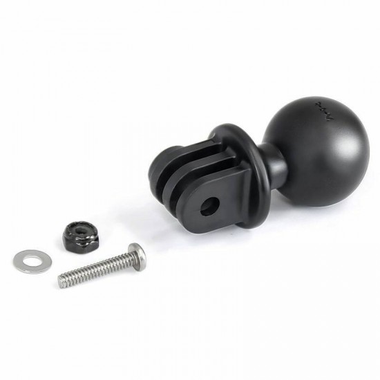 RAM Action Camera / GoPro Mount with Torque Base (Large Bars) and Short Arm