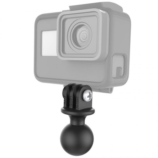 RAM Action Camera / GoPro mount with Triple Suction Cup Base