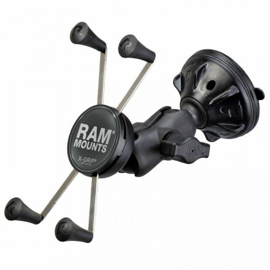 RAM X-Grip Universal Phablet Cradle with Suction Cup Base - Low Profile
