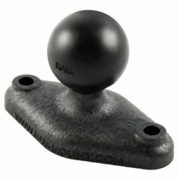 RAM Suction Cup Base - with Diamond Base and Short Arm - (Composite) 1" Ball