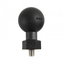 RAM Tough Ball - B Series 1" - with 6mm M6 Male Threaded Post