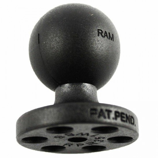 RAM Track Ball Flat Panel Adaptor  - 1” with T-Bolt Attachment