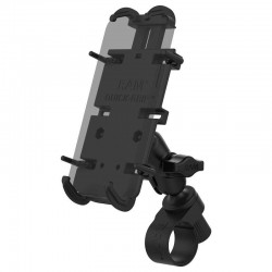 RAM Quick-Grip Universal Phablet Cradle - with Tough-Strap Mount & Short Arm