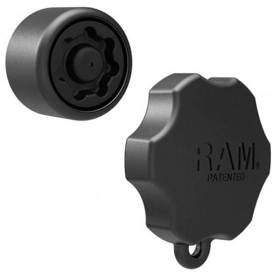 RAM Double Socket Arm - B Series (1" ball) - Medium length - with Pin Lock