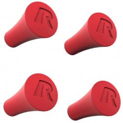 RAM X-Grip Replacement Post Caps - RED - Quantity 4